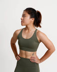 Strong Bra in Forest Green