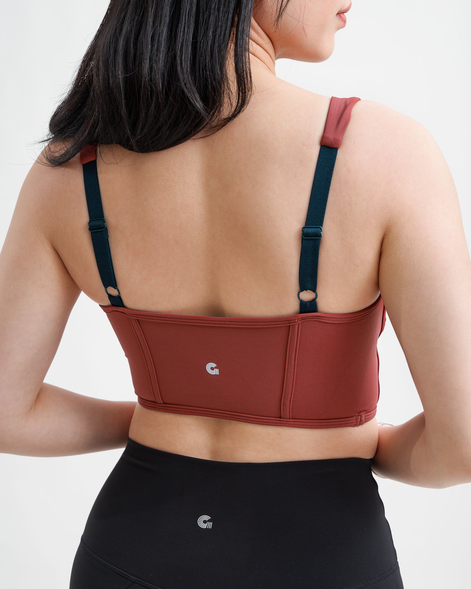 Prosperity Corset Midline Bra in Red