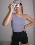 Stretch Toga Midline Bra in Periwinkle