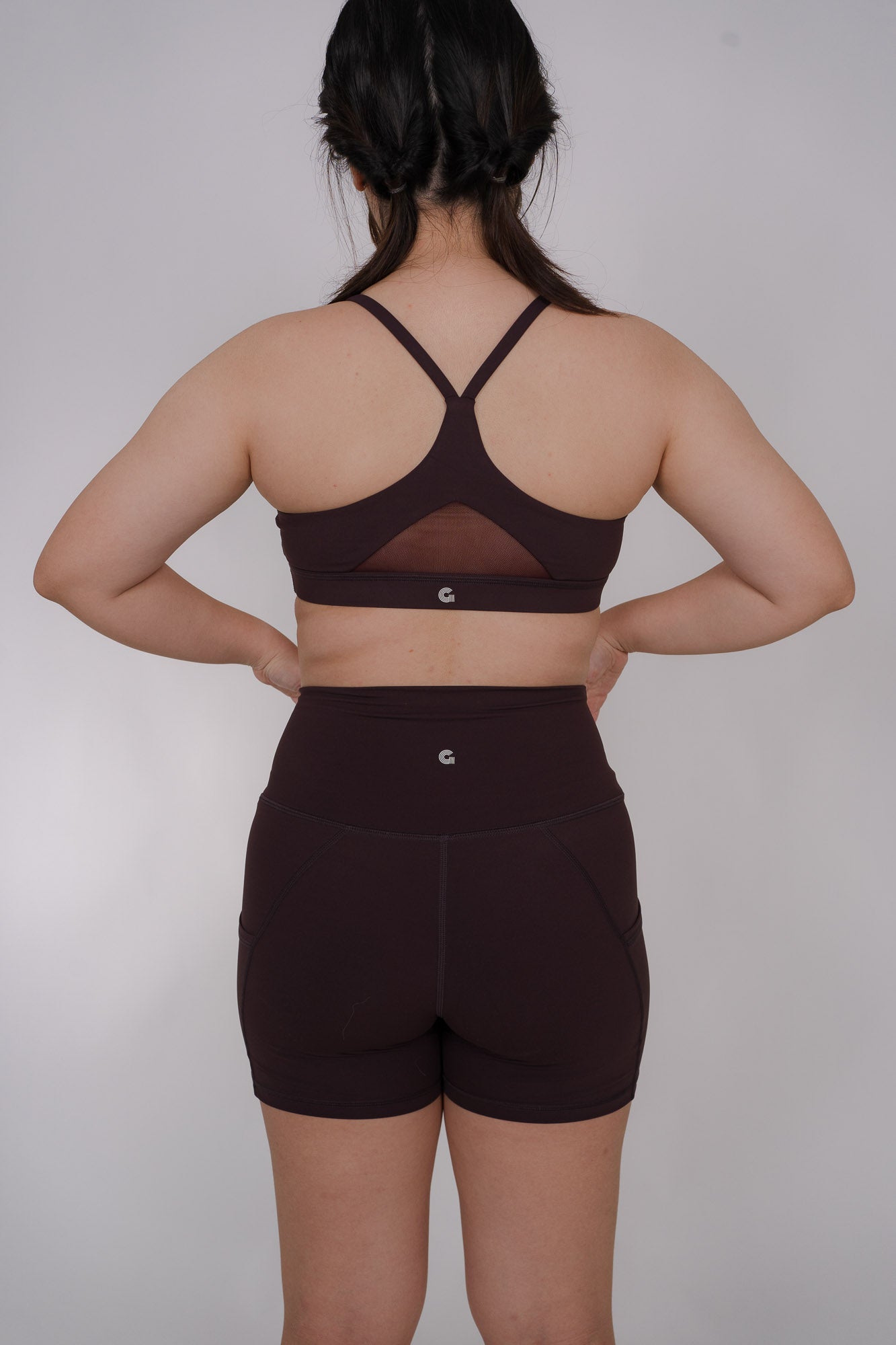 Agility Mesh II Bra in Wine
