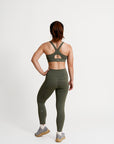 Strong Bra in Forest Green