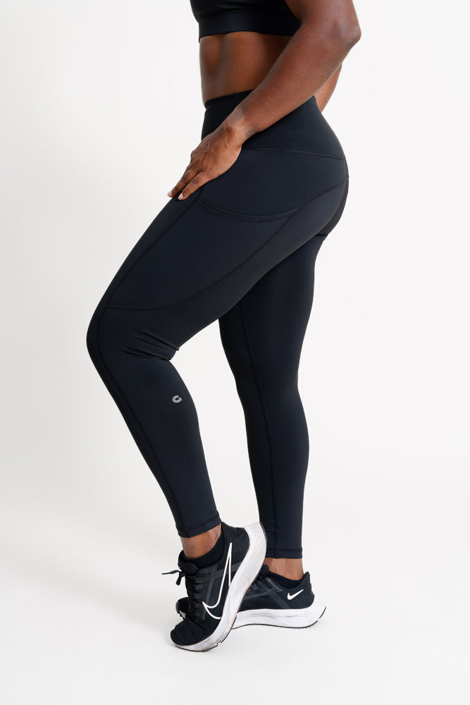 Strong Leggings in Black (24.5" inseam)