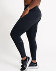 Strong Leggings in Black (24.5" inseam)