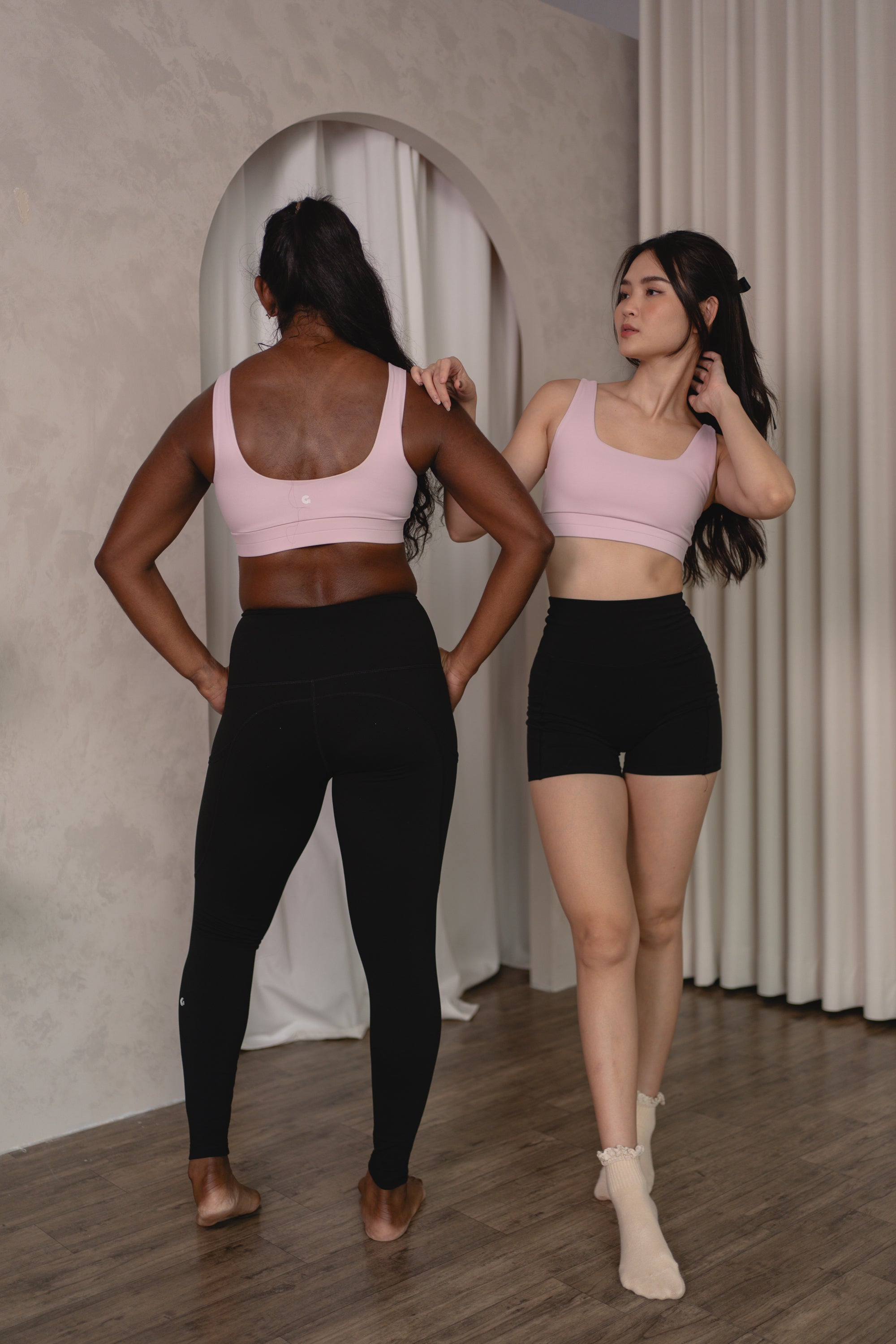 Unity U-back Bra in Soft Pink