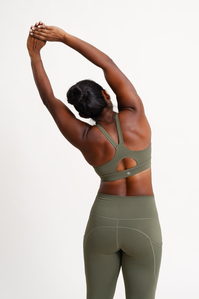 Strong Bra in Forest Green