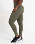 Strong Leggings in Forest Green (24.5" inseam)