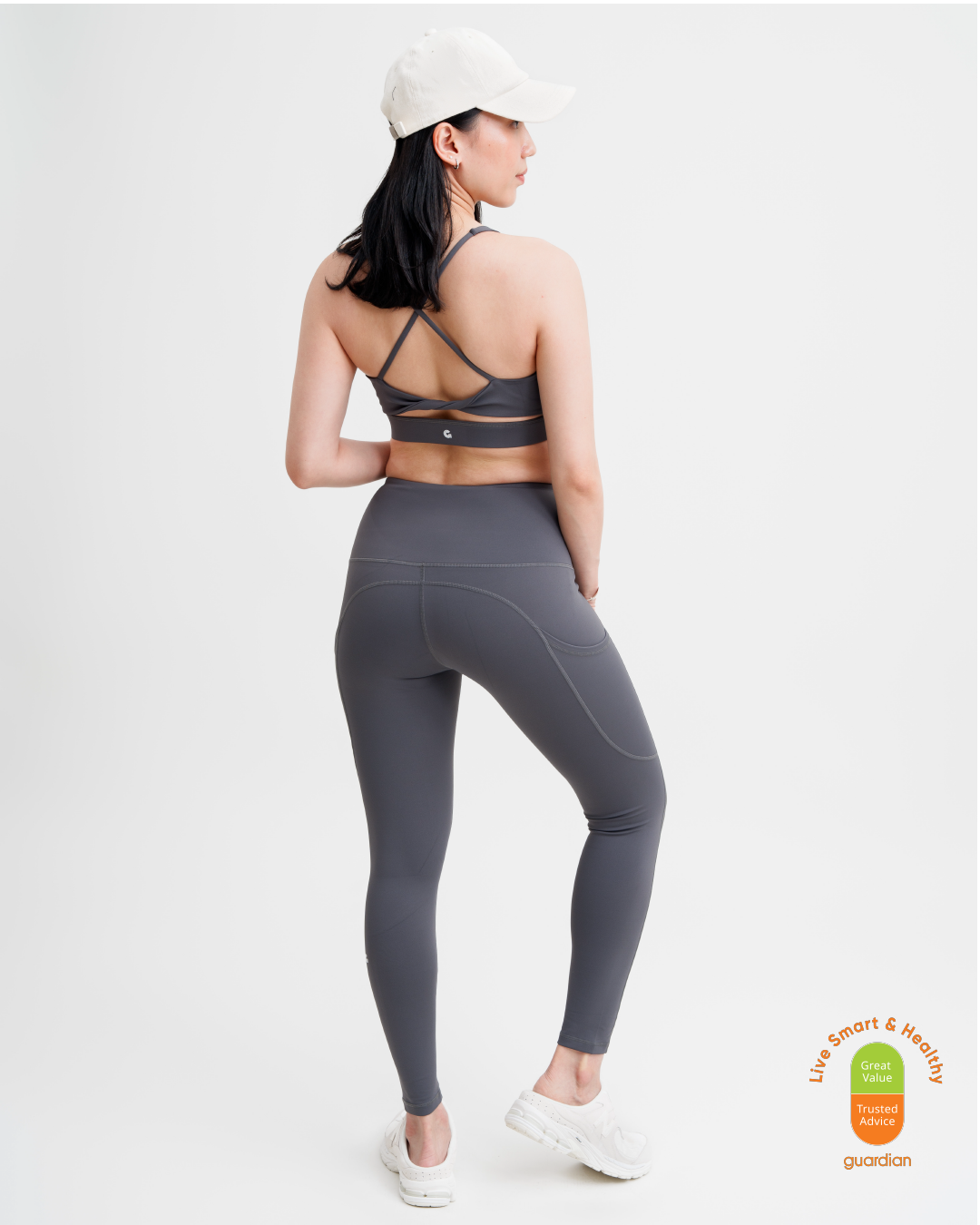 Rhythm Bra in Grey