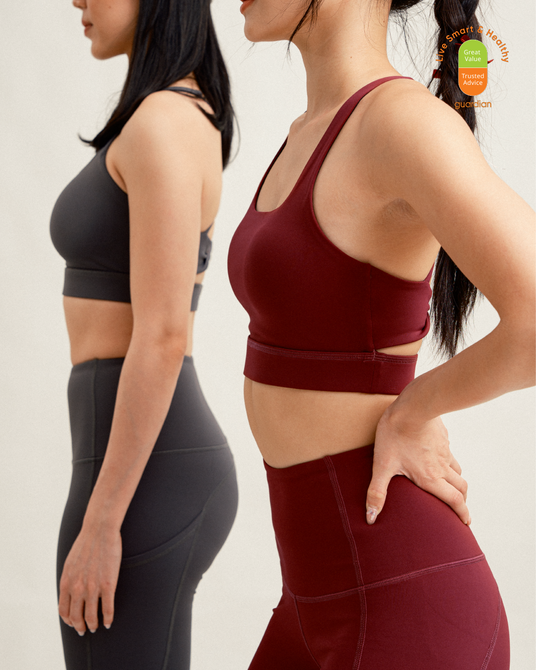 Rhythm Bra in Burgundy