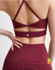 Rhythm Bra in Burgundy