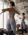 Stretch Toga Bra in Periwinkle