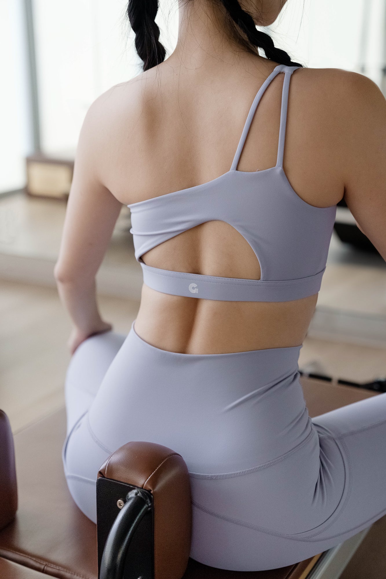 Stretch Toga Bra in Periwinkle