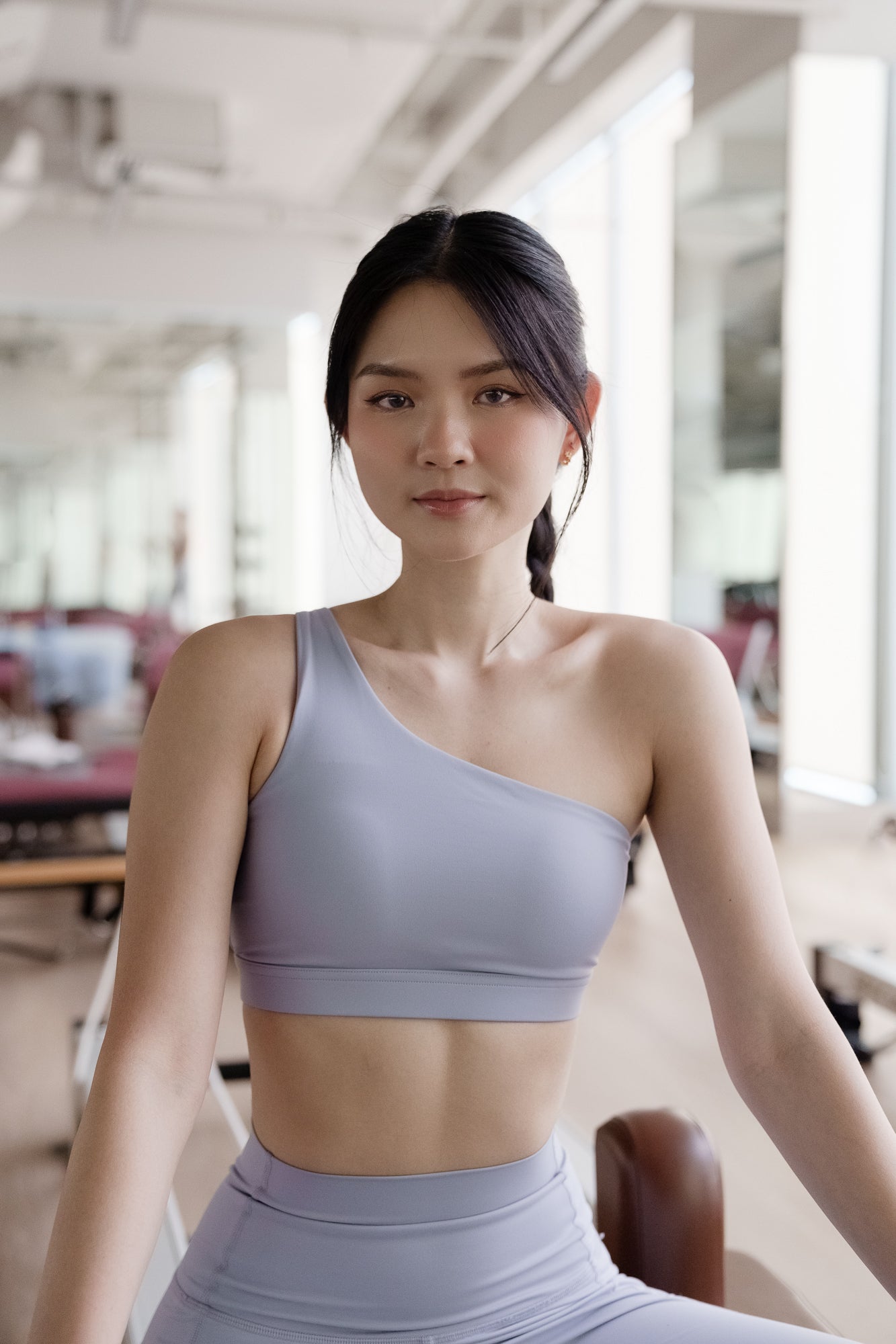 Stretch Toga Bra in Periwinkle
