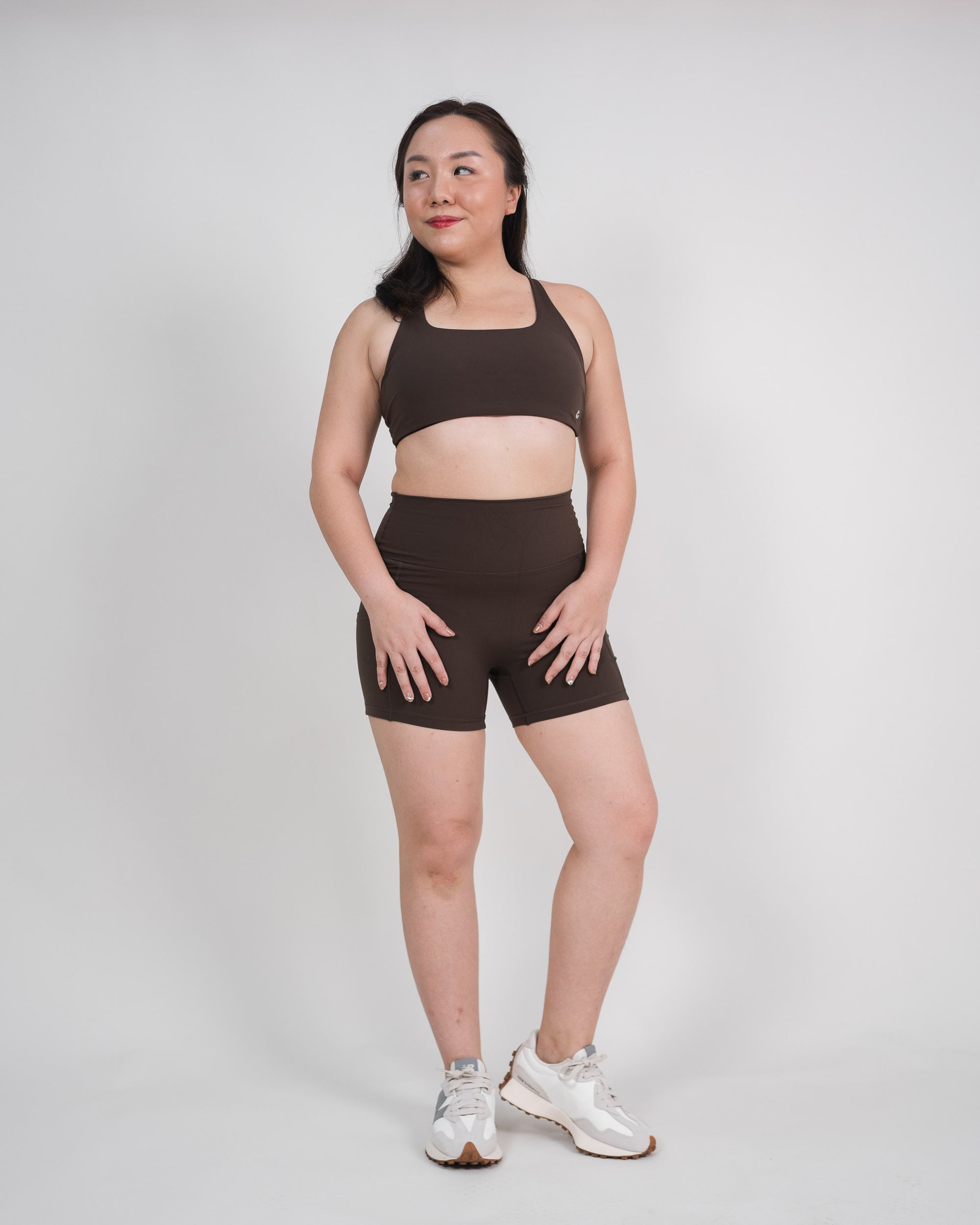 Bold Shorts in Cocoa