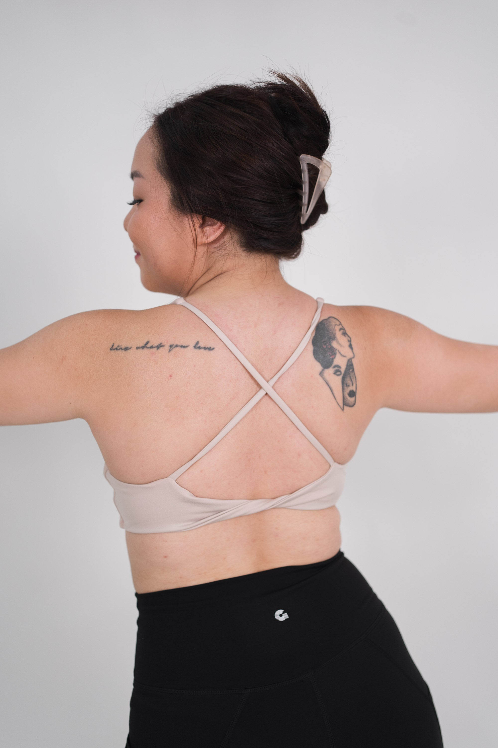 Bliss Bow Bra in Cream