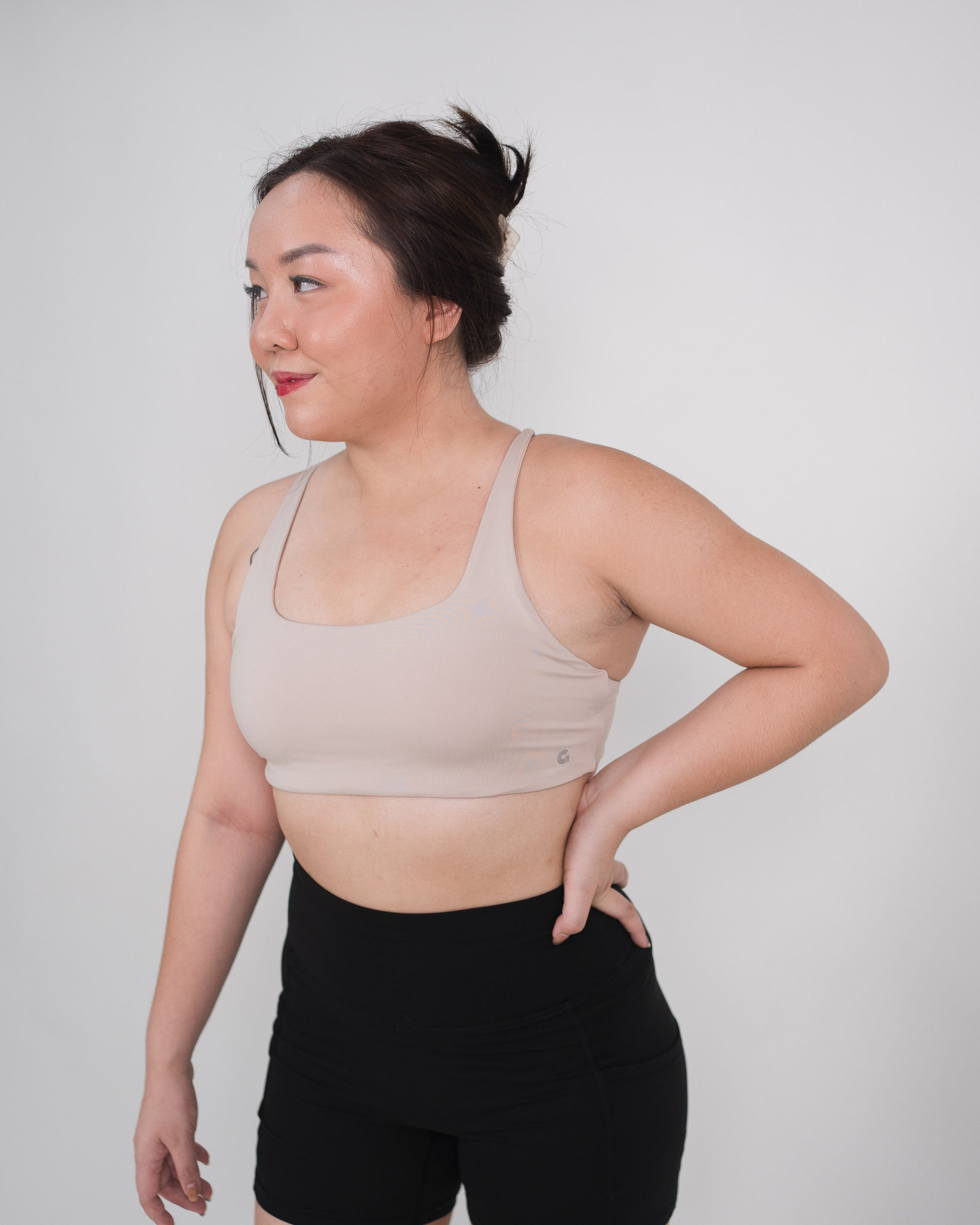 Bliss Bow Bra in Cream