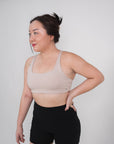 Bliss Bow Bra in Cream