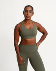 Strong Bra in Forest Green