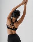 Serendipity Bra in Jet Black