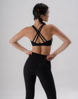 Serendipity Bra in Jet Black