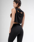 Tenacity Tank Top in Jet Black