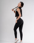 Velocity II Leggings in Jet Black (25.5” inseam)