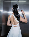 Bliss Bow Dress in White