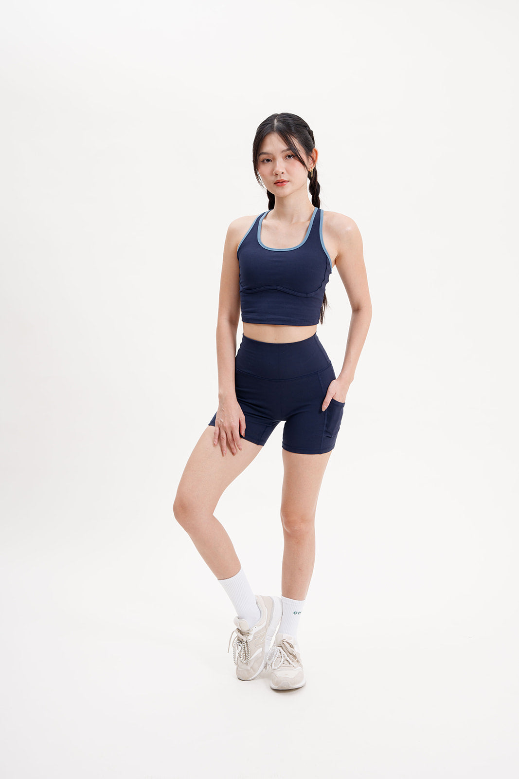 Movement Shorts in Dark Navy
