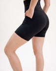 Empower Biker Shorts in Black (inseam 6")