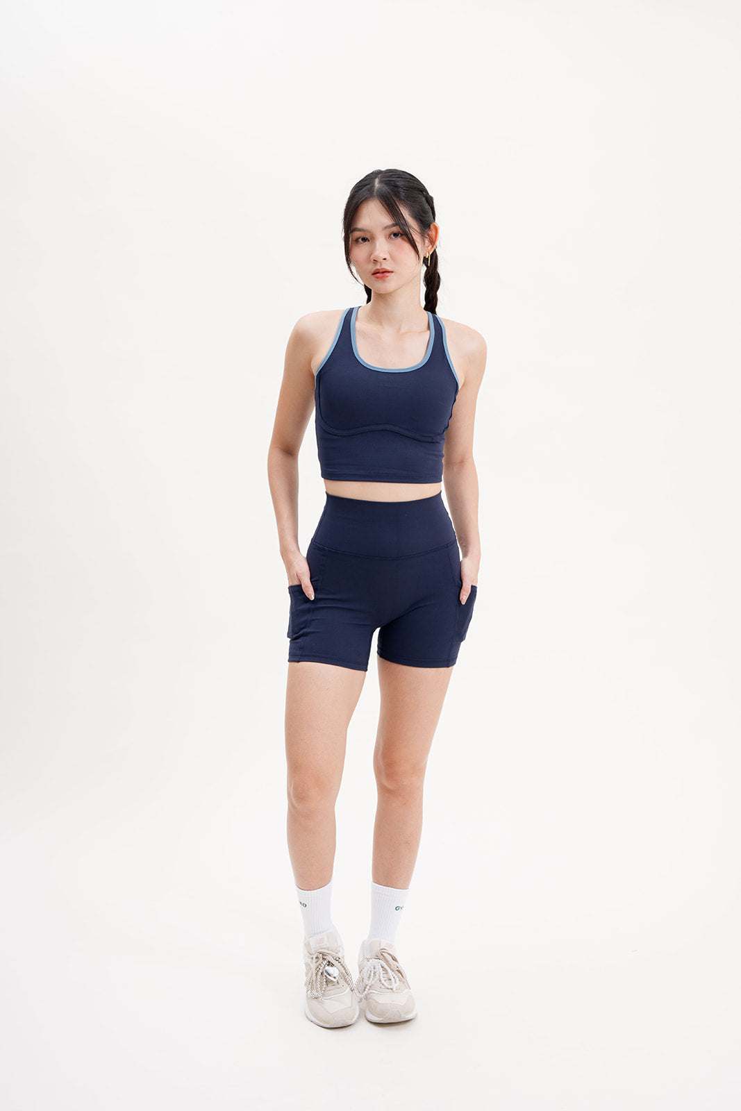 Movement Shorts in Dark Navy