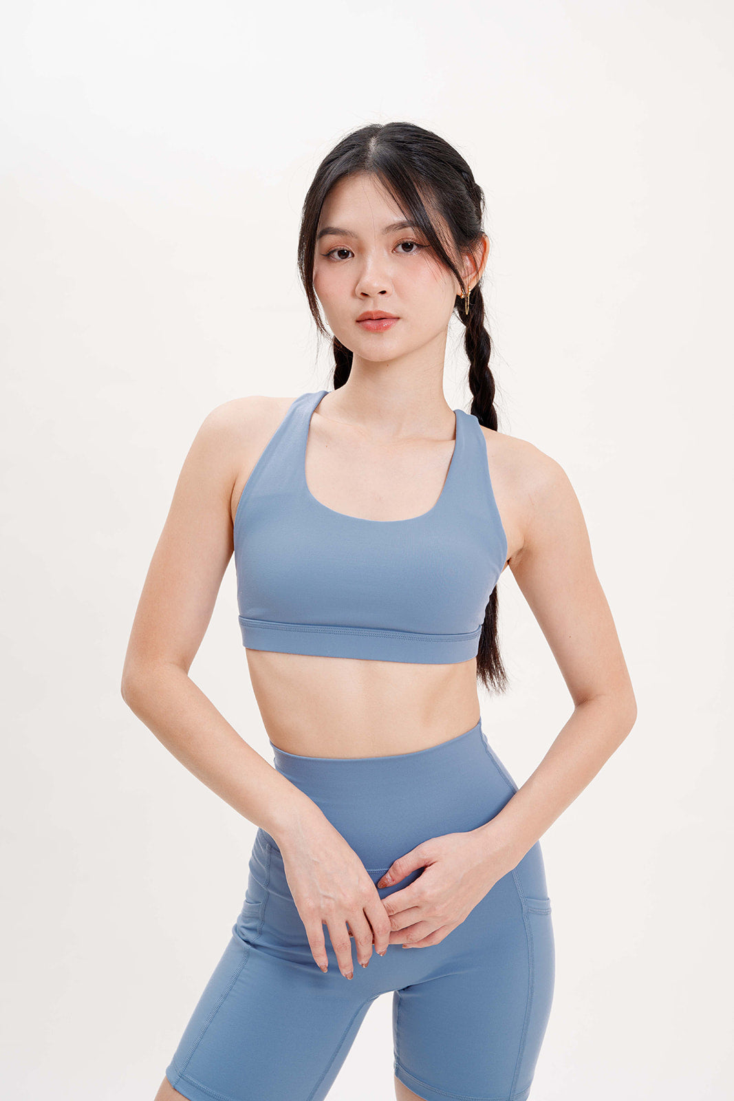 Empower Bra in Steel Blue