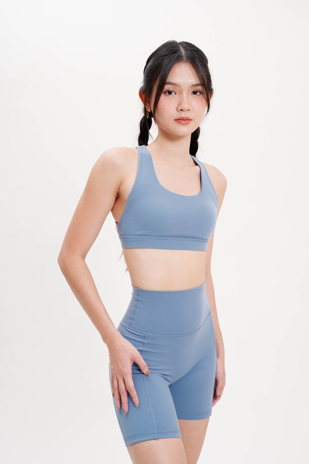 Empower Bra in Steel Blue