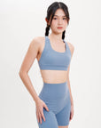 Empower Bra in Steel Blue