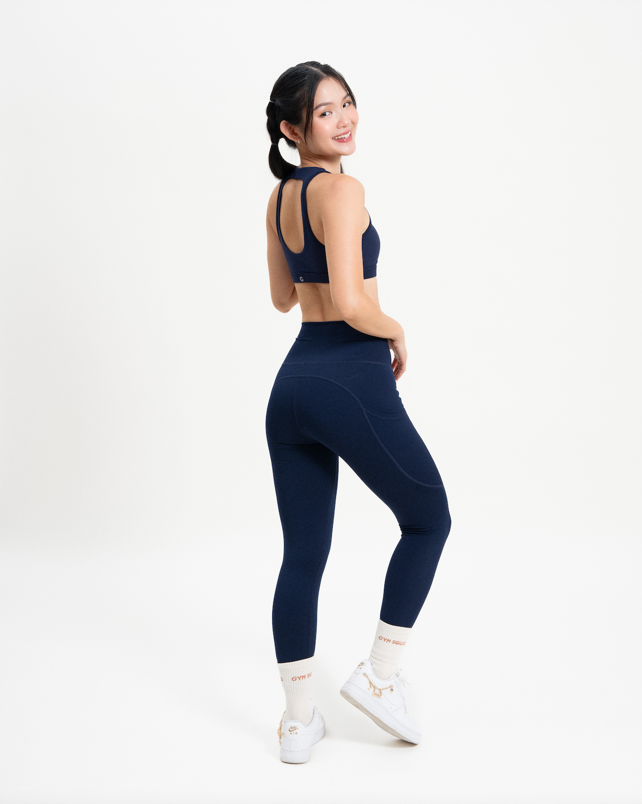 Impact Leggings in Dark Navy (24.5" inseam)