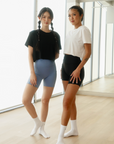 Everyday Cropped Tee in White