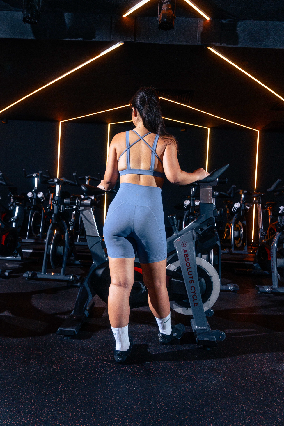 Empower Bra in Steel Blue