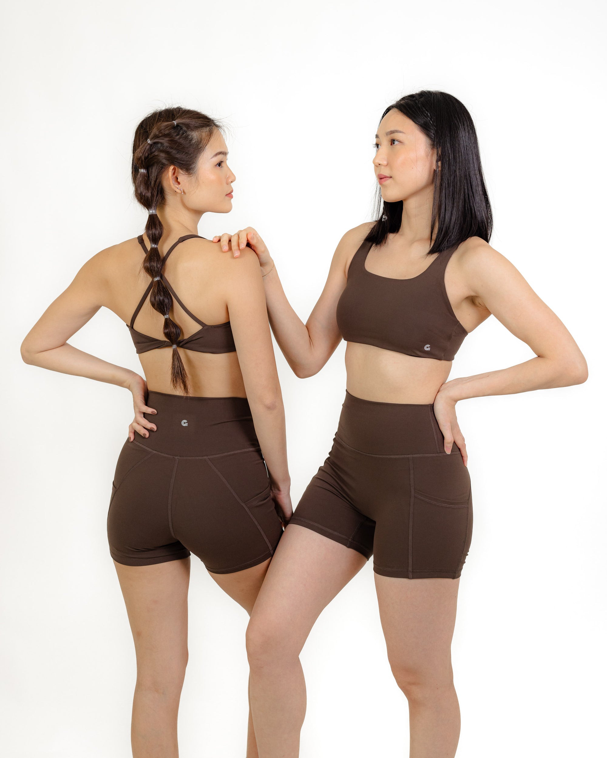 Bold Shorts in Cocoa