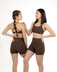 Bold Shorts in Cocoa