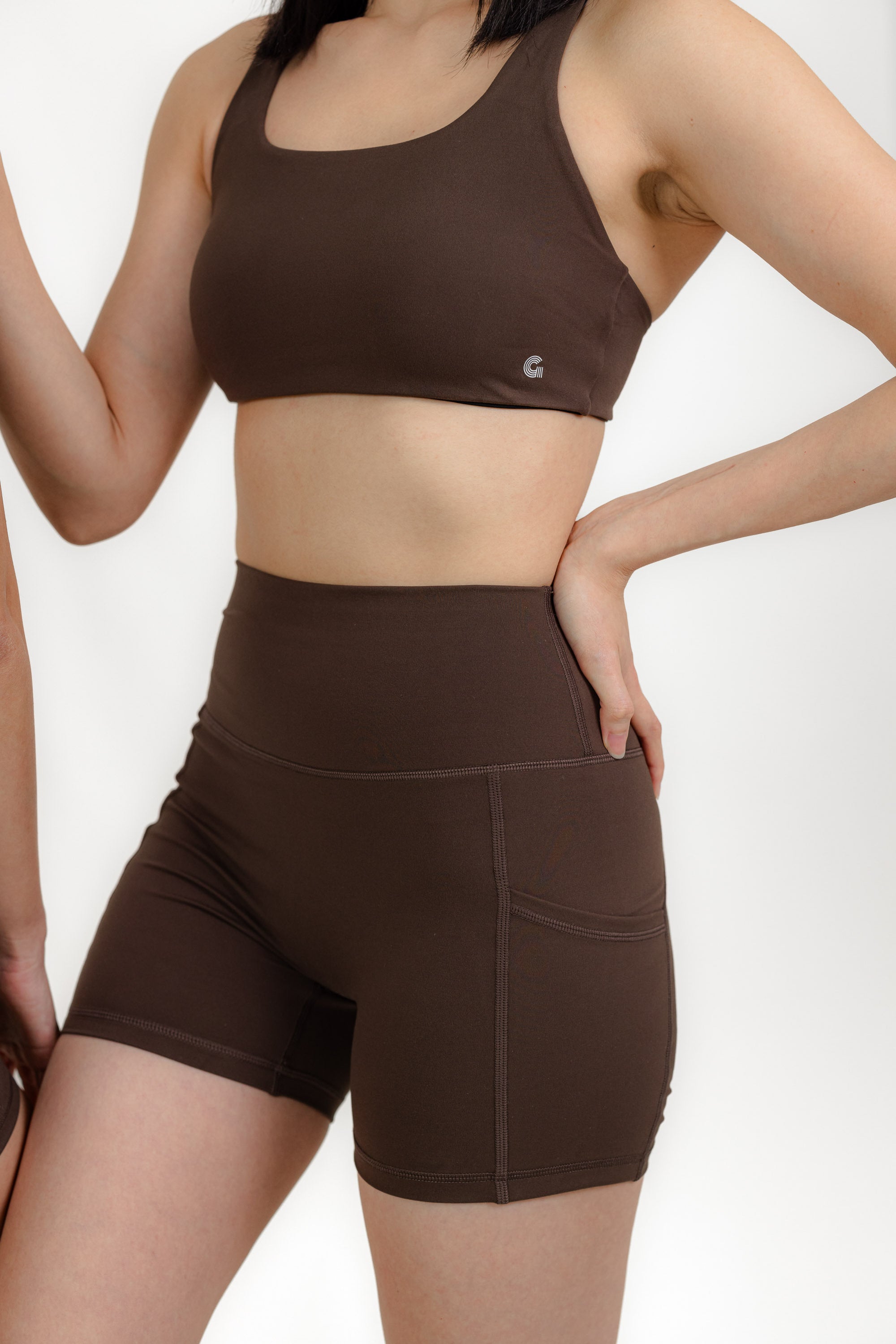 Bold Shorts in Cocoa