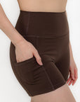 Bold Shorts in Cocoa