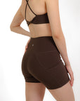 Bold Shorts in Cocoa