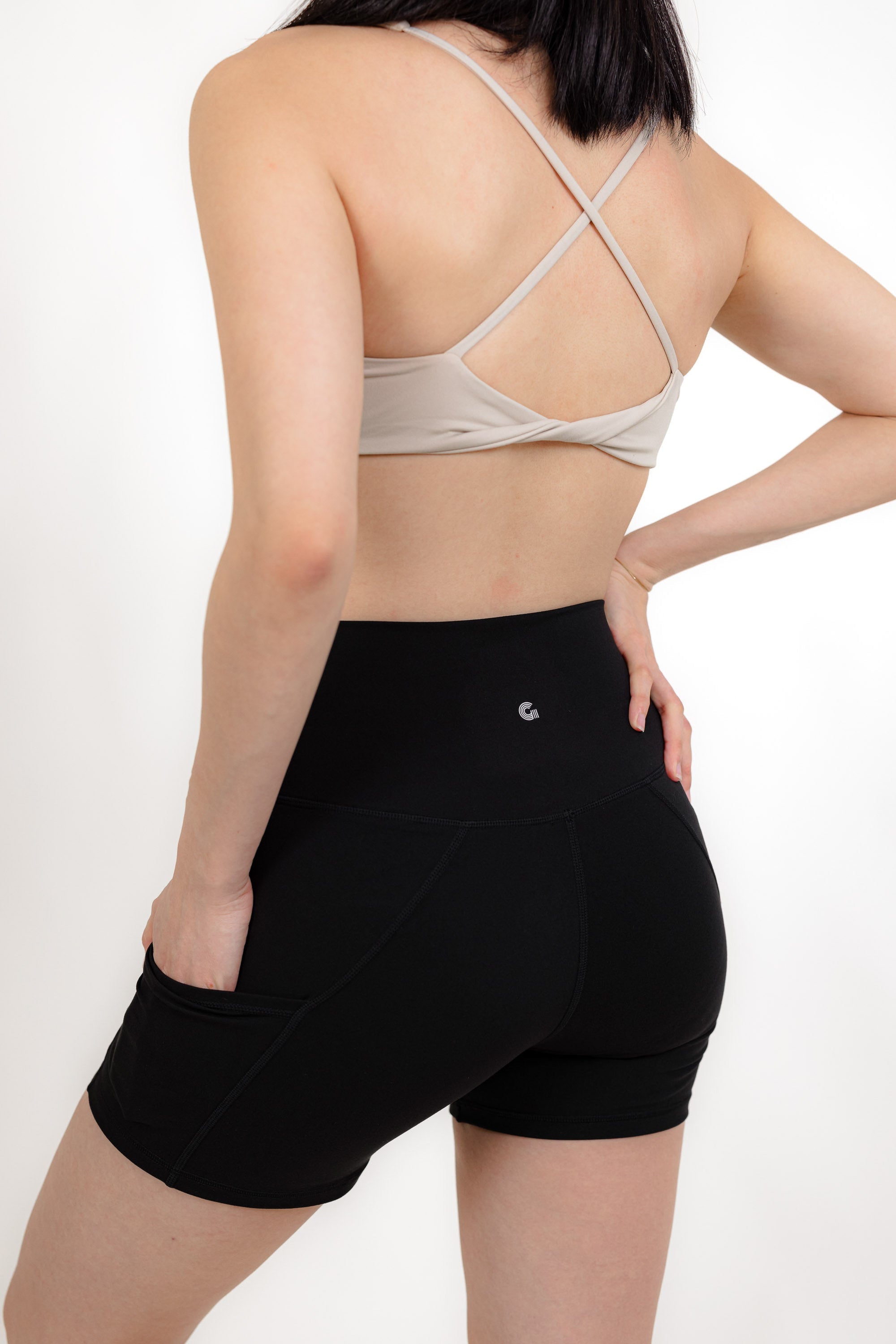 Bold Shorts in Jet Black