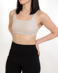 Bliss Bow Bra in Cream