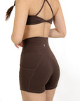 Bold Shorts in Cocoa