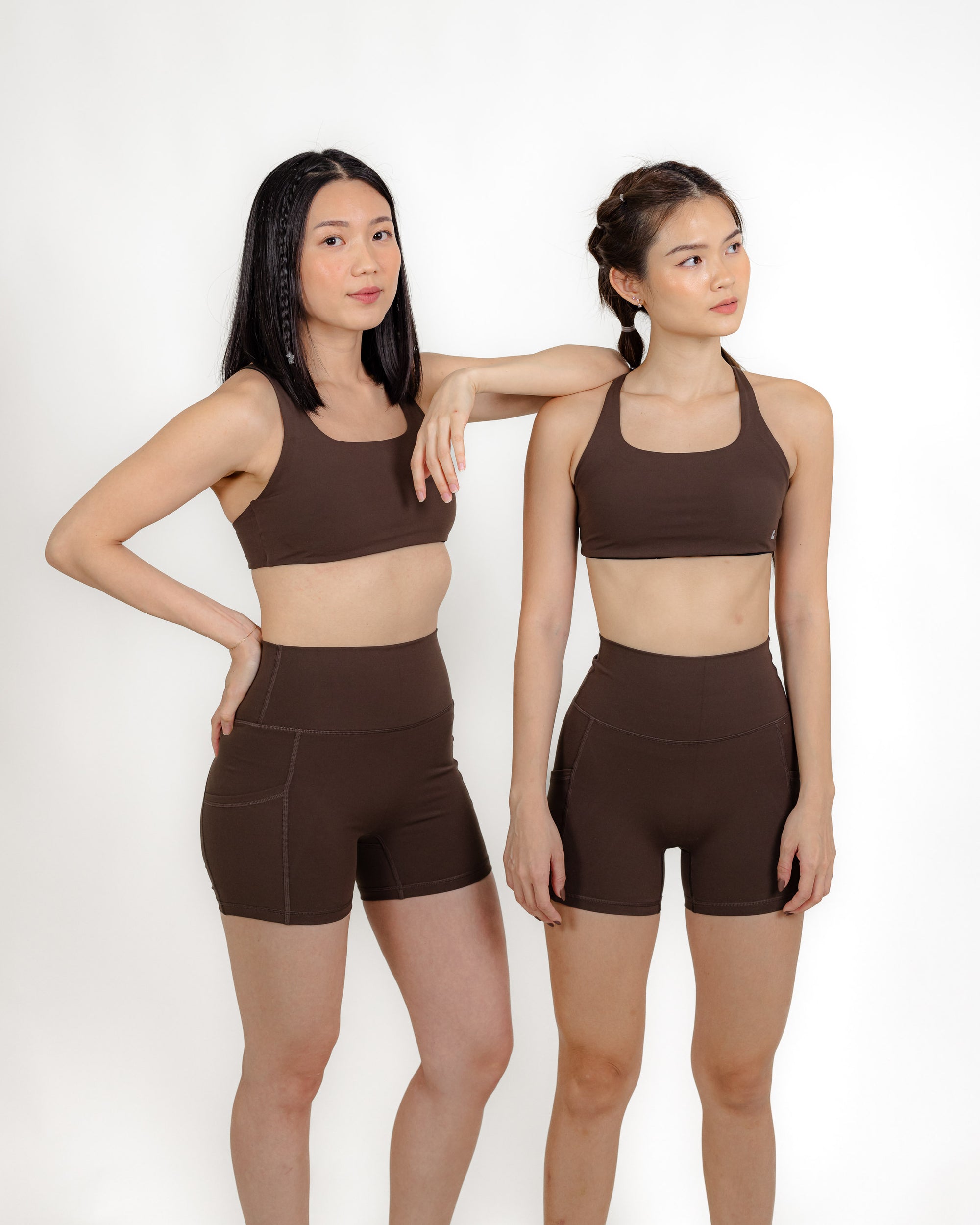Bold Shorts in Cocoa