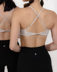 Bliss Bow Bra in Cream