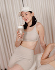 Bliss Bow Bra in Cream