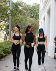 Velocity II Leggings in Jet Black (25.5” inseam)