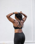 Serendipity Bra in Jet Black