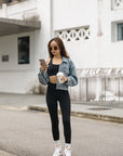 Velocity II Leggings in Jet Black (25.5” inseam)
