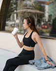 Serendipity Bra in Jet Black
